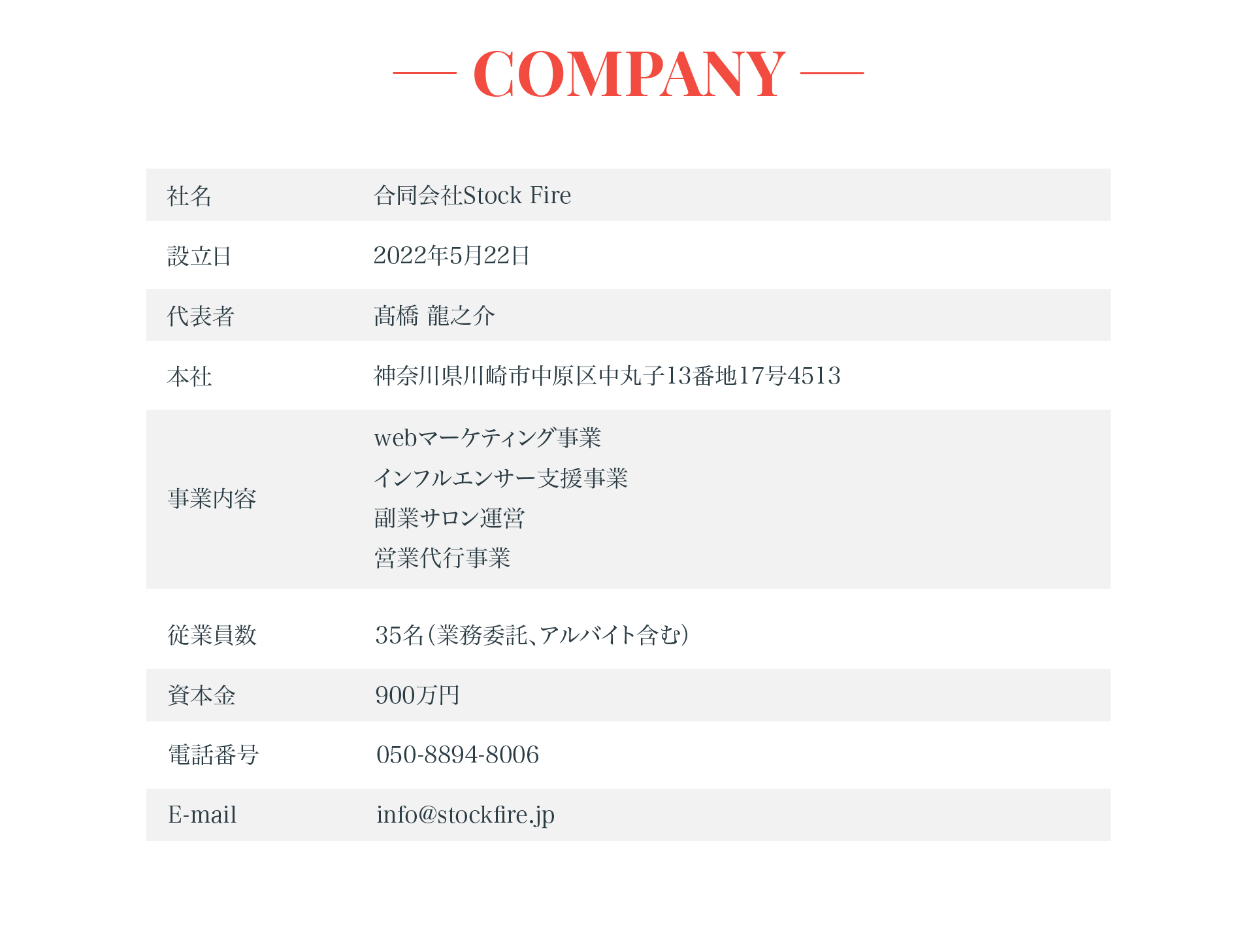 会社